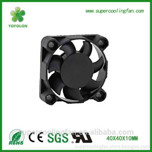 40x40x10mm 12V 8000RPM High speed DC4010S12H 40mm dc brushless cooling fan